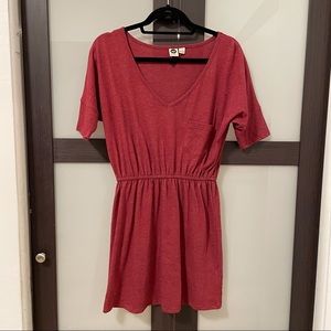 Roxy Short Sleeve Mini Dress.  Size Small.